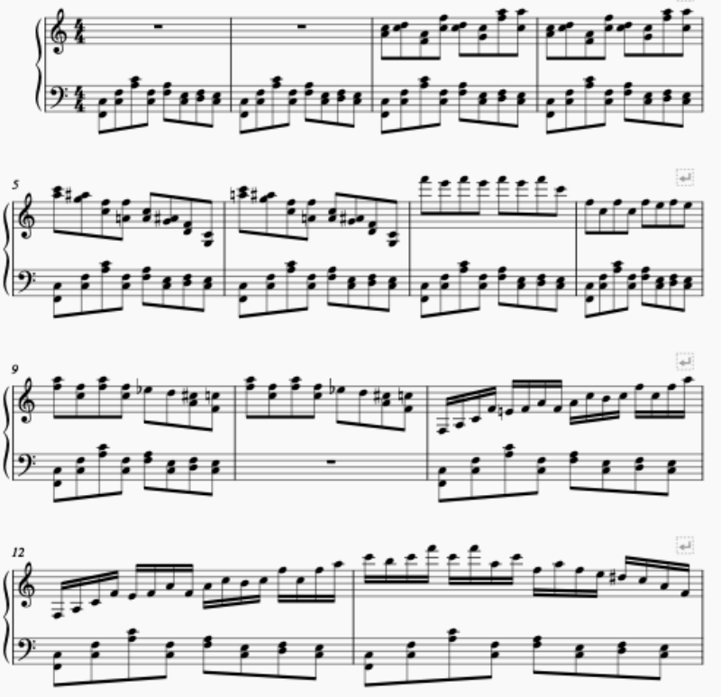 Advanced Score 1